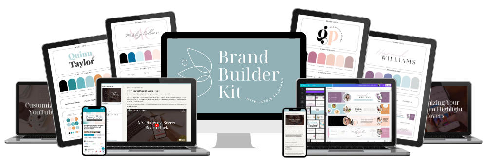 Brand Builder Kit by Jessie Richards Designs