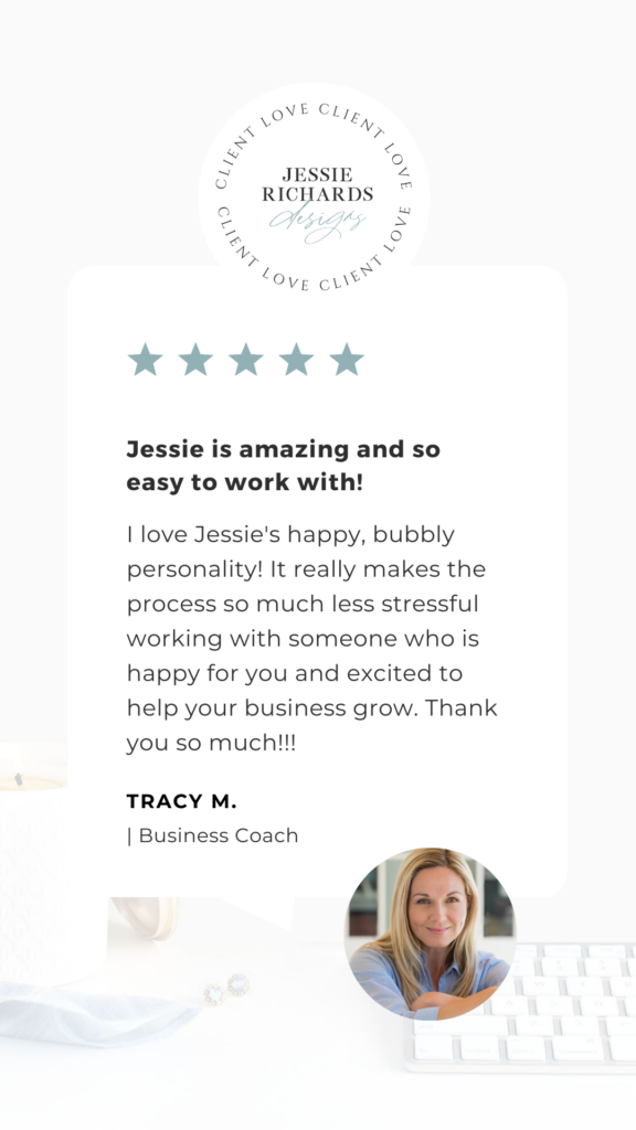 testimonial from tracy m.
